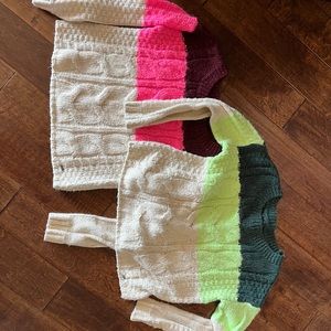 Two Hollister sweaters